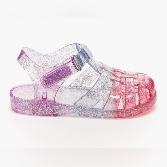 Simple Joys by Carter's Girls Kimmie Nora Jelly Sandal Set Of 2 Size 7 Toddlers - Picture 10 of 15
